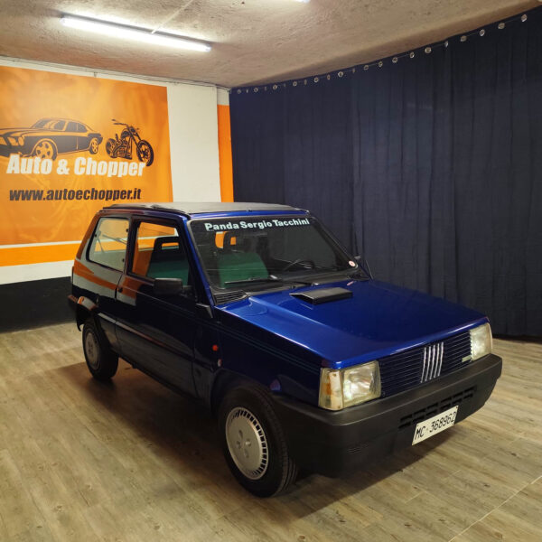 STRAORDINARIA FIAT PANDA SERGIO TACCHINI 750 FIRE, UNICO PROPRIETARIO CON SOLI 46.308 km CON TETTO APRIBILE