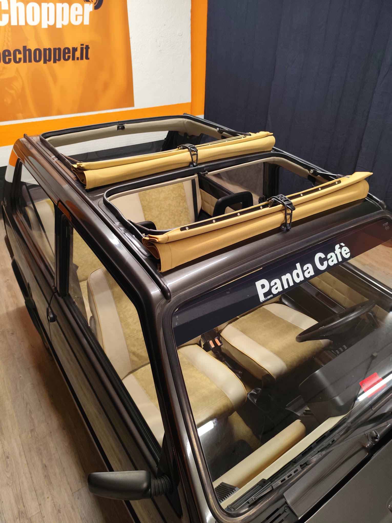 MAGNIFICA FIAT PANDA CAFÈ CON TETTO APRIBILE ADATTA A NEOPATENTATI