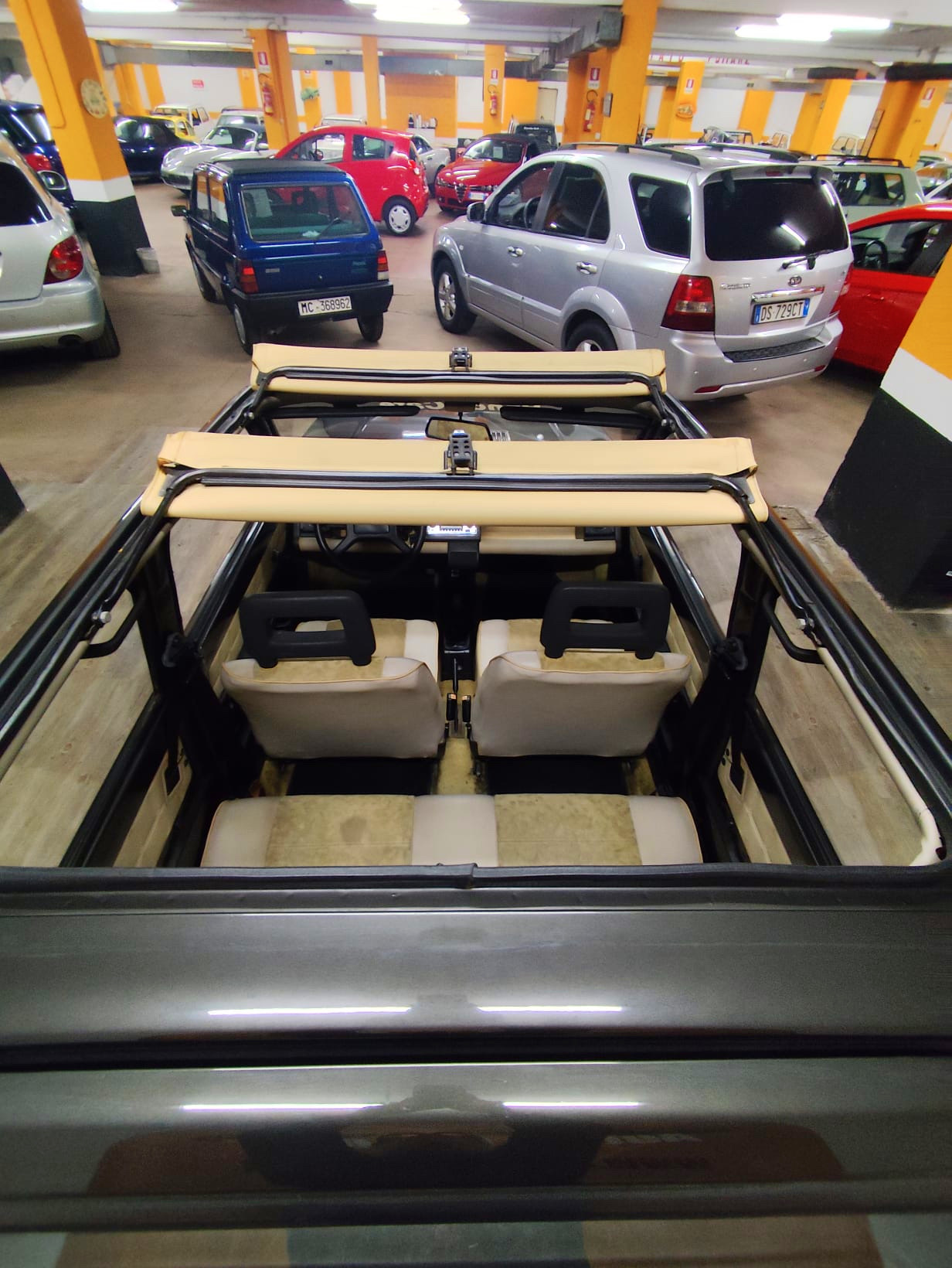 MAGNIFICA FIAT PANDA CAFÈ CON TETTO APRIBILE ADATTA A NEOPATENTATI